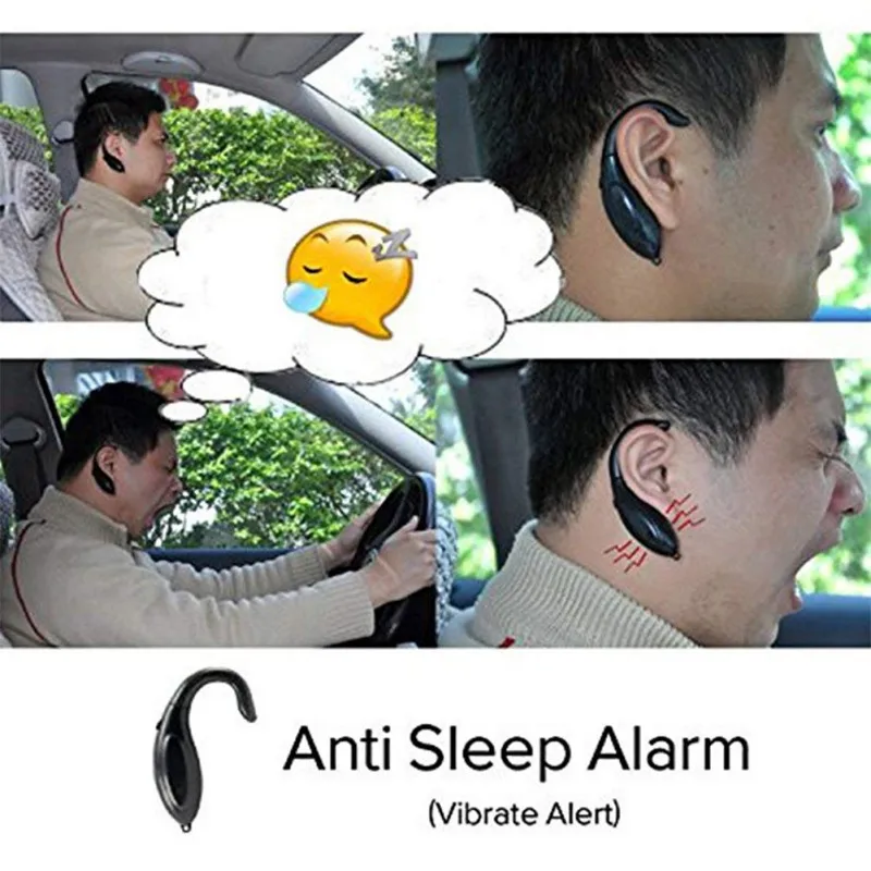 Newest Car Safe Device Anti Sleep Drowsy Alarm Alert Sleepy Reminder For Car Driver To Keep Awake