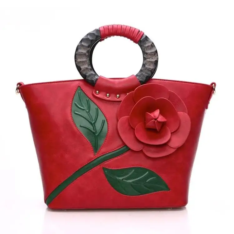 

Flower bags Chinese style women's handbag national trend vintage bag big package shoulder bag