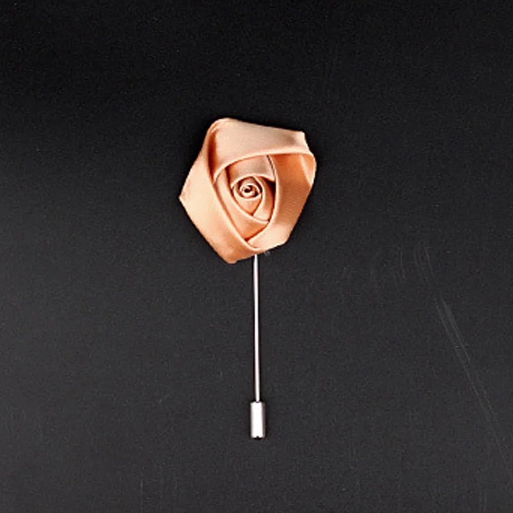 

Men Classic Rose Floral Corsage Brooches Boutonniere Lapel Pin Wedding Party BWTQN0100