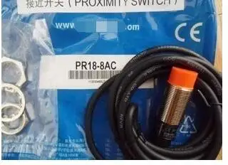 

Free Shipping 2pcs/lot PR18-8AC Proximity Switch Sensor Normally Closed Detection Distance 8mm 20Hz