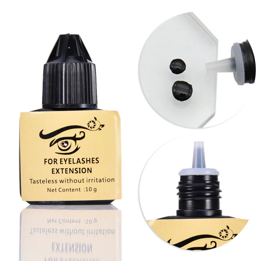 

10ml Non-Irritating Hypoallergenic Practice Glue For Grafting Eyelashes Eyelash Extension Grafting False Eyelash Adhesive