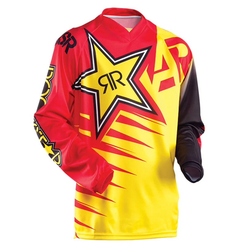 Prix pour 2017 Vente Ropa Ciclismo Maillots Nouveau Produit Réponse Rockstar Moto Mx Vtt Off Road Vtt Dh Bicyclette De Vélo Bmx Motocross Prix pour 2017 Vente Ropa Ciclismo Maillots Nouveau Produit Réponse Rockstar Moto Mx Vtt Off Road Vtt Dh Bicyclette De Vélo Bmx Motocross