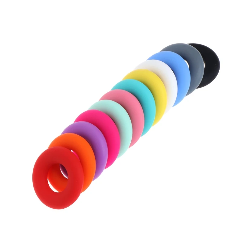 

Food Grade silicone pearls DIY Baby Teething Nursing Necklace Pendant Beads Teether