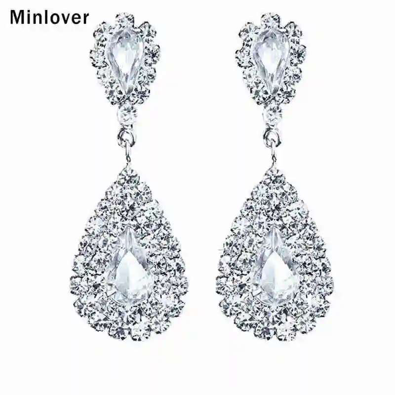 

Fashion Summer Elegant Rhinestone Earring Wedding Jewelry Accessories Decorations for Women EH231