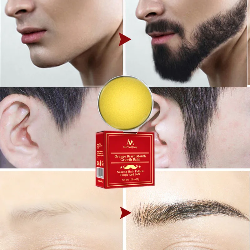 

Men Beard Moustache Growth Balm Moisturizing Smoothing Care Cream Grooming YUF99