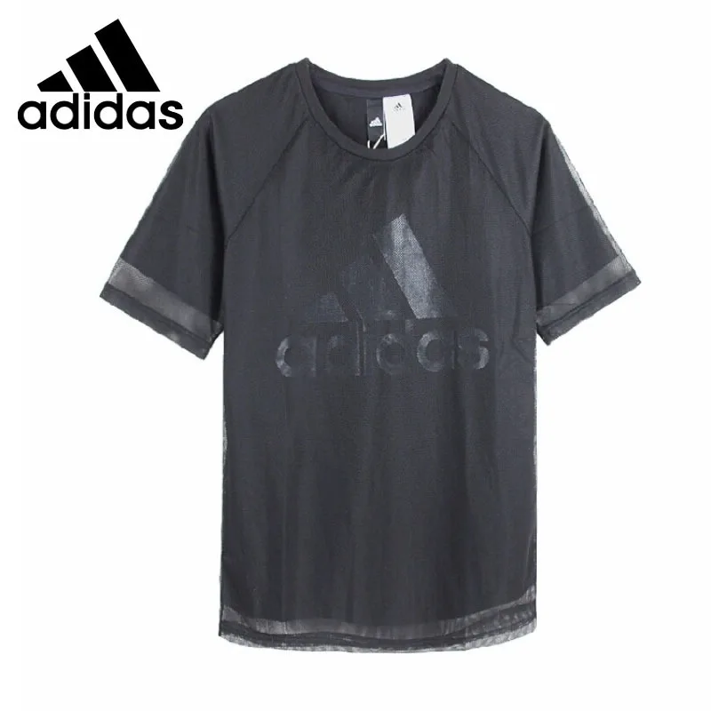 

Original New Arrival 2018 Adidas ISC MESH OVL Women's T-shirts short sleeve Sportswear