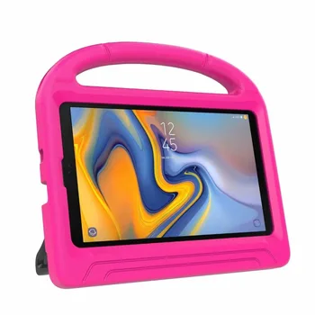 

Shockproof Kids case For Samsung Galaxy Tab A 8.0 inch 2018 T387 SM-T387V tablet EVA Foam Handle Stand cover Funda + Stylus Pen