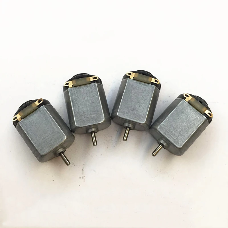 4 шт. мини двигатель 130 DC 3 В 14500 об/мин высокоскоростной мощный быстрый DIY RC