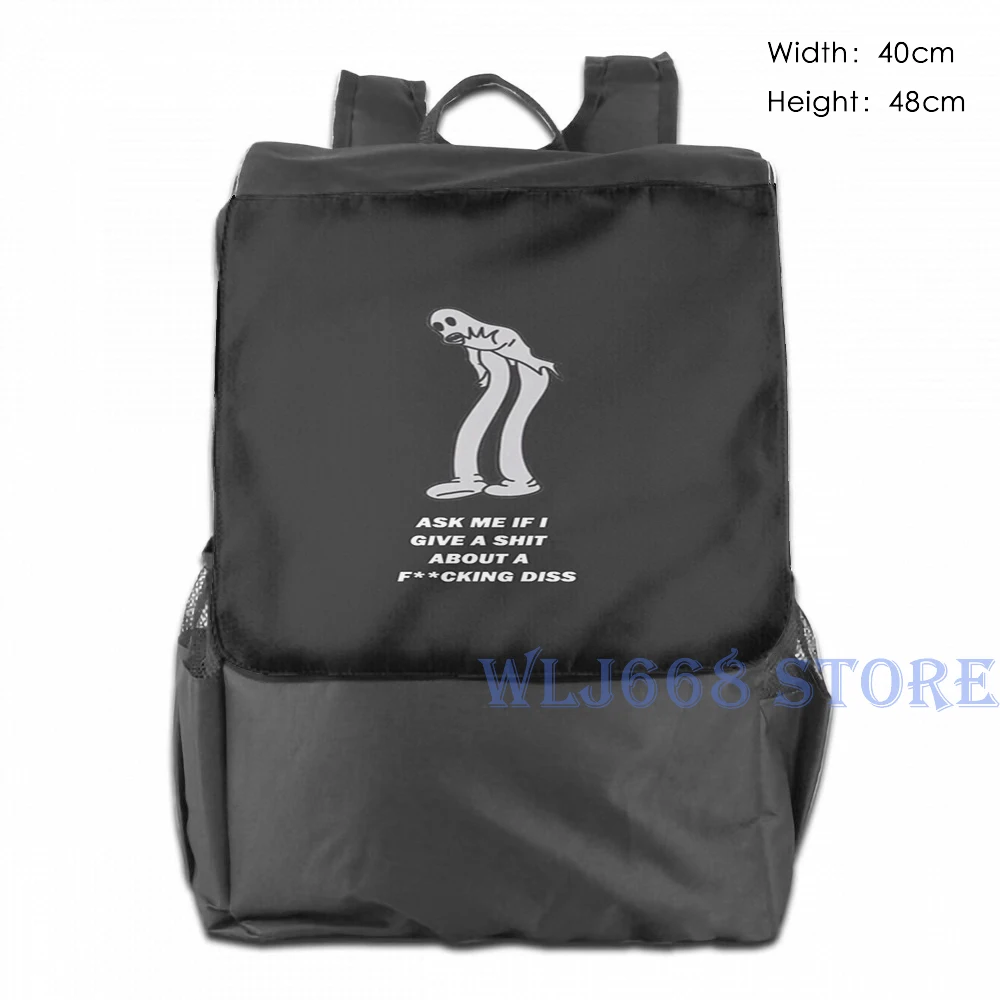 Забавный графический принт сумки на плечо для женщин GHOSTEMANE одного плеча рюкзак путешествия для мужчин спортивная сумка