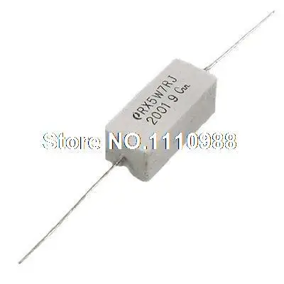 

10pcs 7 Ohm 5W Ceramic Cement Power Resistors 5 Watt 7R