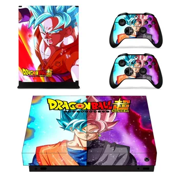 

Anime Dragon Ball Super Skin Sticker Decal For Microsoft Xbox One X Console and 2 Controllers For Xbox One X Skin Sticker Vinyl
