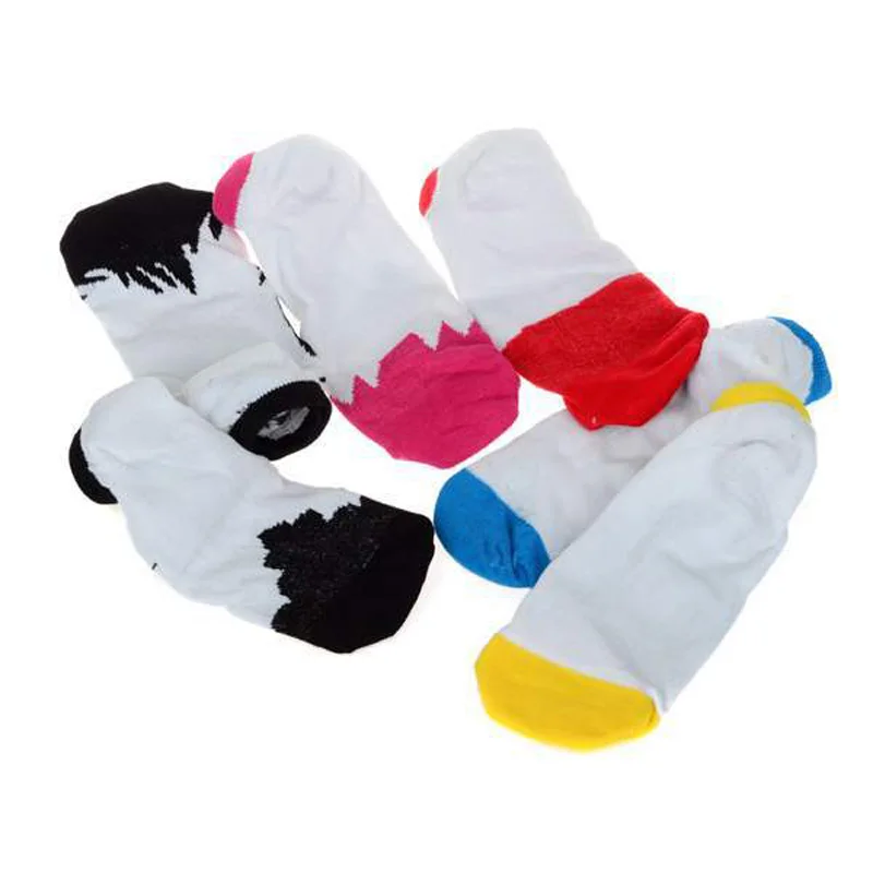 1 пара короткие носки с мультяшным принтом для мужчин и женщин|short ankle socks|socks