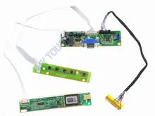 Free Shipping V.M70A VGA LCD Controller Board for M215HW01 V2 V5 V7 VC 21.5 inch 1920×1080 2CCFL LVDS 30 pins LCD LVDS converter