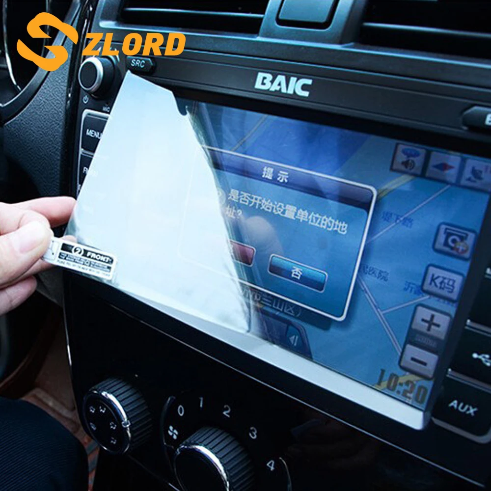 

Zlord Screen Protective Film Car GPS Navigation Tempered Glass Screen Protector For Honda HRV HR-V Vezel 2015 -2018 Accessiores