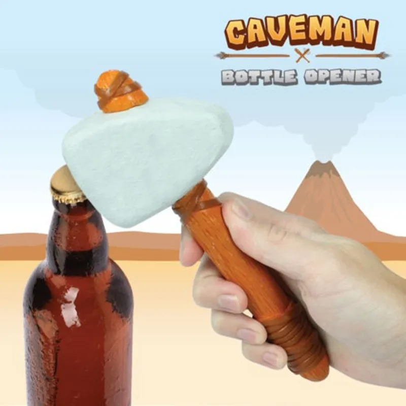 

Creative Stone bottle opener Retro original Hammer beer cover bottle opener Bar World Cup gifts