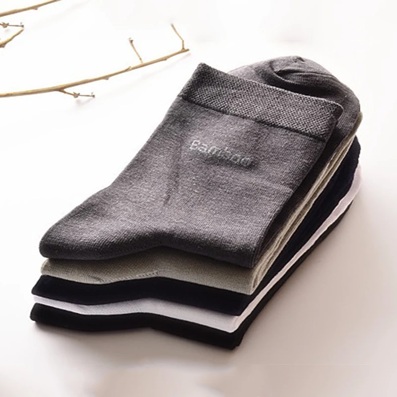 2019 Мужские бамбуковые носки бренд гарантия антибактериальные удобные с дезодоратором дышащие повседневные деловые мужской носок (10