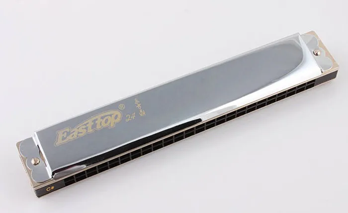 Гармоника Tremolo Easttop музыкальный инструмент с 24 отверстиями гармонитор для