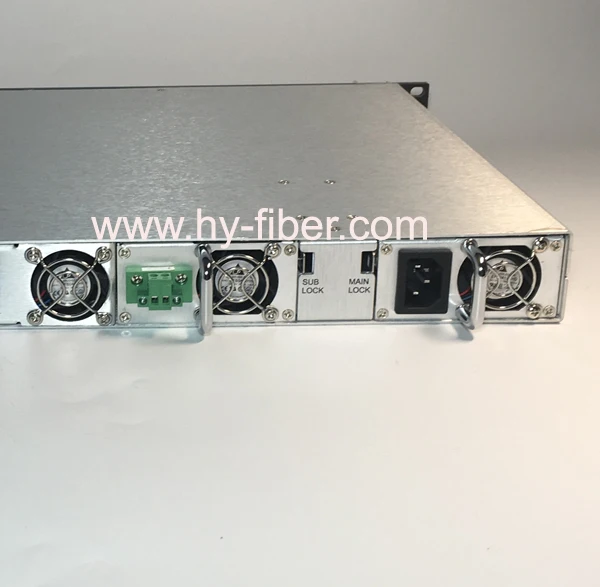 CATV 1550nm оптический передатчик 10dBm расстояние 25 км HY-21-T15P10 - Цвет: AC and DC supply