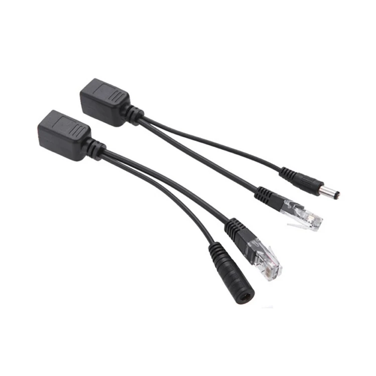 50pcs (25pair) POE Splitter POE Injector POE Switch Cable CCTV Adapter Tape Screened 12V Power Supply Cable 24V 48V 50pcs (25pair) POE Splitter POE Injector POE Switch Cable CCTV Adapter Tape Screened 12V Power Supply Cable 24V 48V