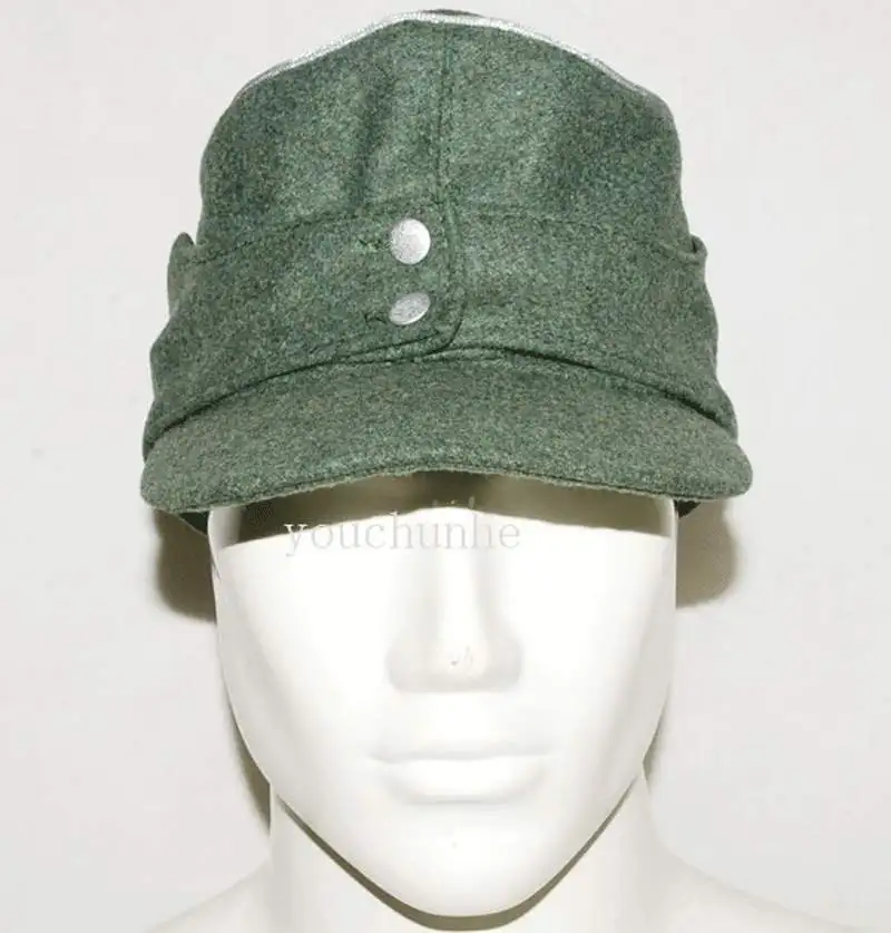 Military WWII WW2 German WH EM M43 Wool Panzer Field Cap Sizes-GM030