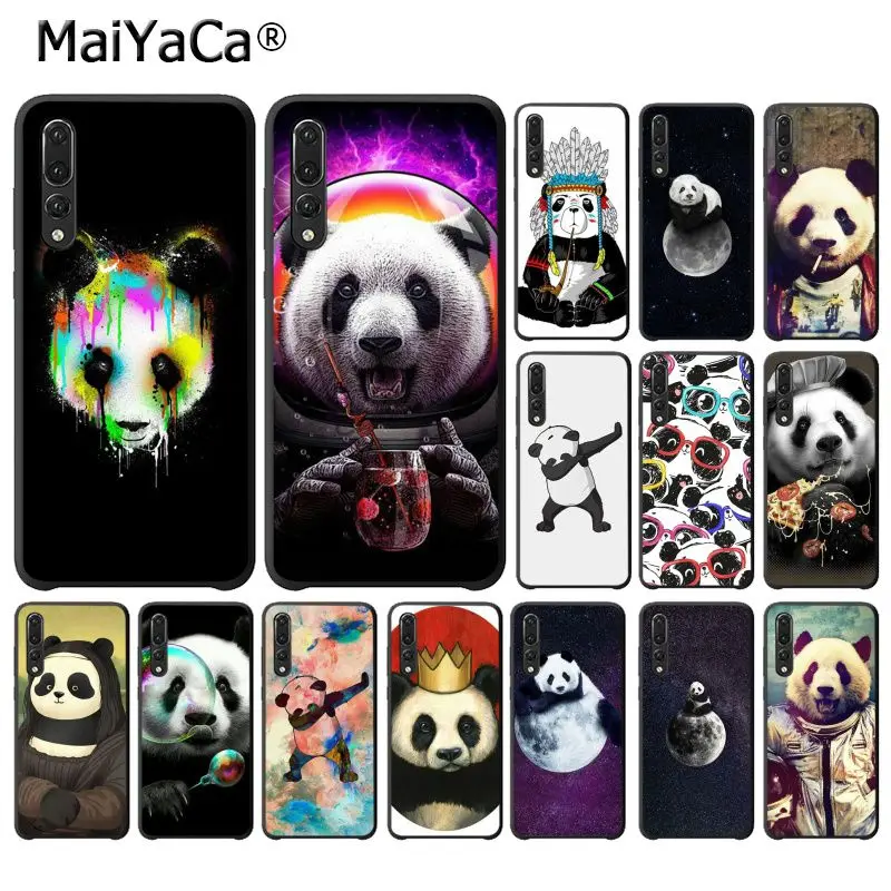 

MaiYaCa Panda Dab on the EM Colorful Phone Case for Huawei P10 P20 LIte Mate20 Mate10 Lite P20Pro Honor10 9Lite Honor8X