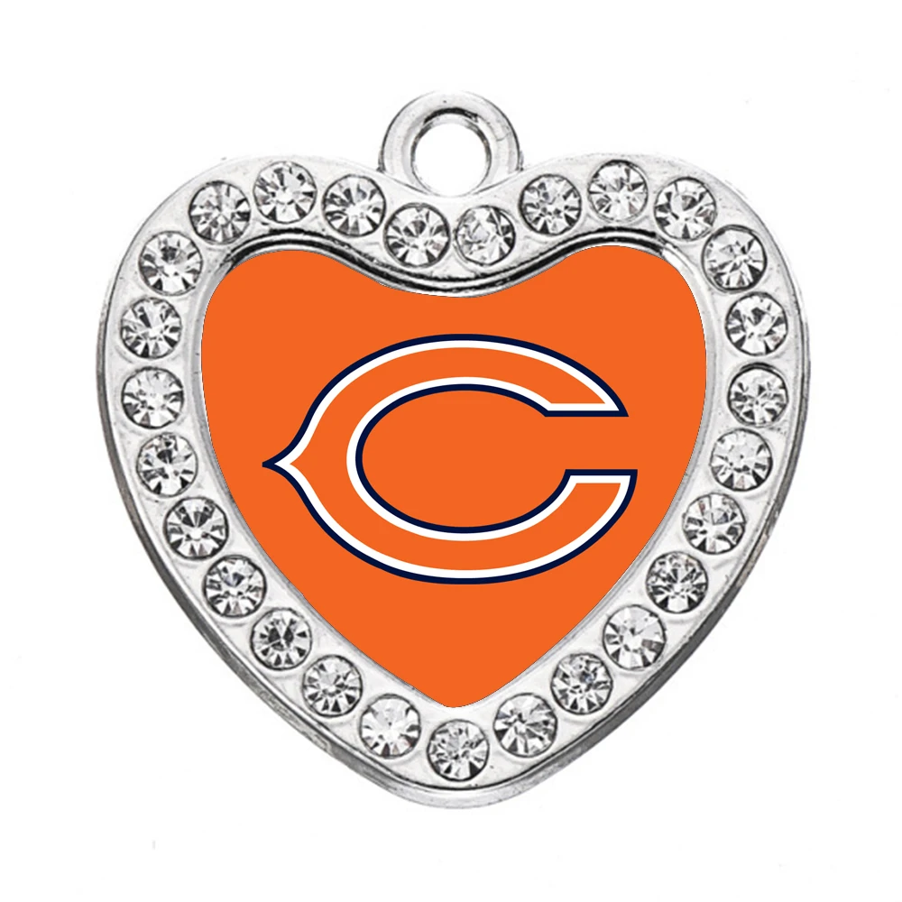 

Chicago Bears Charm Gold/Sliver Pendants For Necklace/Bracelet Making Jewelry Findings DIY Handmade Craft Gifts