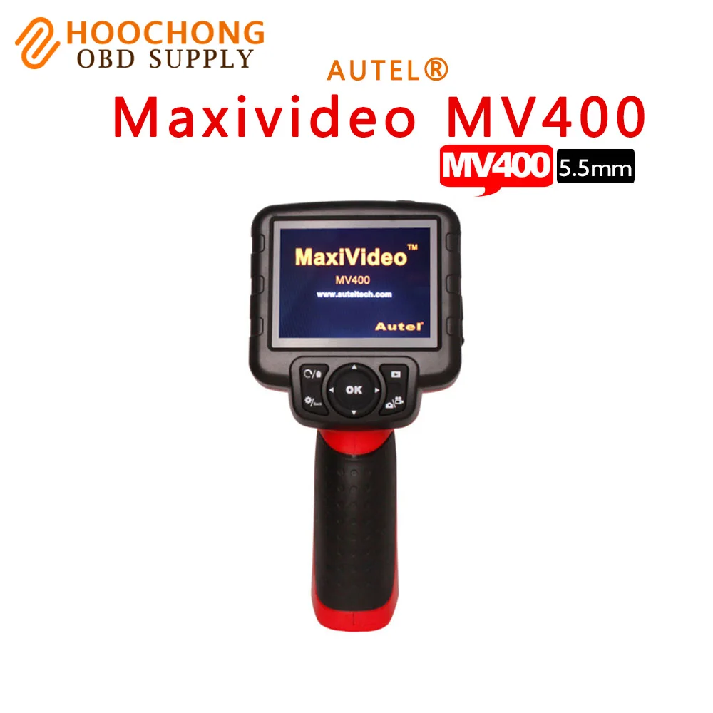 Free Shipping Original Autel Maxivideo MV400 Digital Videoscope with 5 5mm diameter imager head inspection font