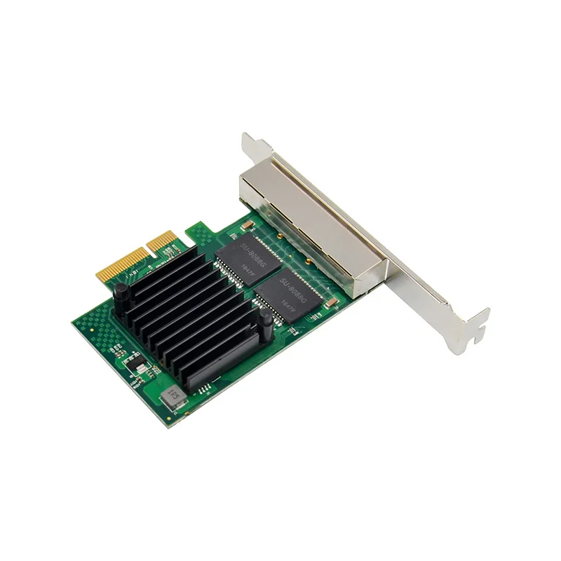 350T4 PCI-E X4 Quad Порты и разъёмы 10/100/1000 Мбит/с Gigabit Ethernet сетевой карты серверный адаптер 4 Порты и разъёмы LAN I350-T4 NIC Intel NHI350AM4