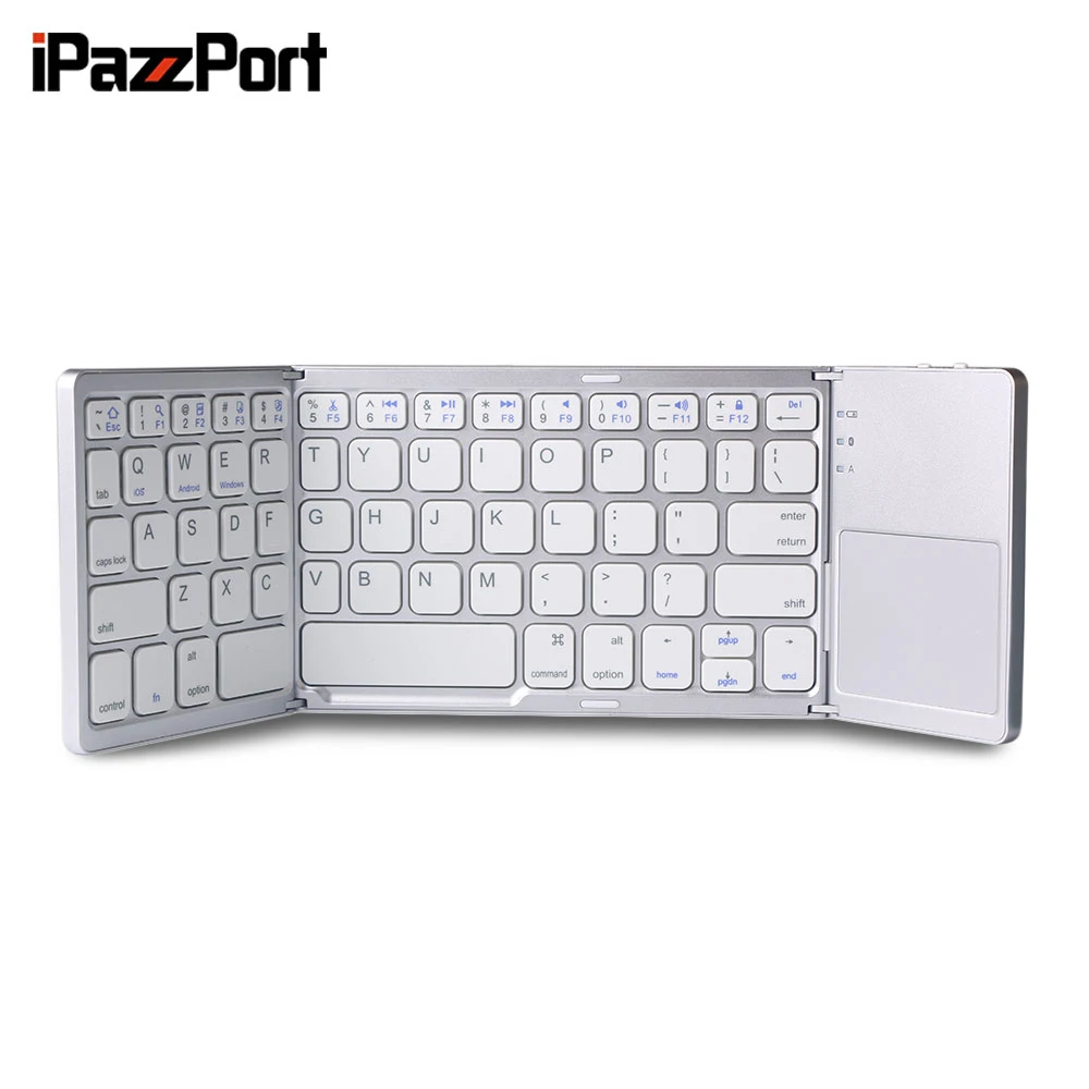 Buy IPazzPort 75BT Portable Folding Wireless Keyboard