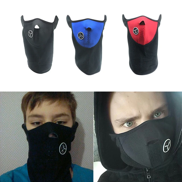 ZSDTRP Balaclava Ski Half Face Mask Cover Hat Cap Winter Wind Stopper Face Mask Neck Warmer Motorcycle Snowboard Cap Hat