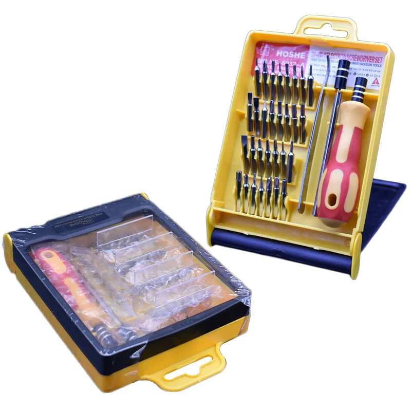 

Mini Portable 33 In 1 Multifunctional Precision Screwdrivers Sets Disassemble Bits Laptop Mobile Phone Repair Maintenance Tools