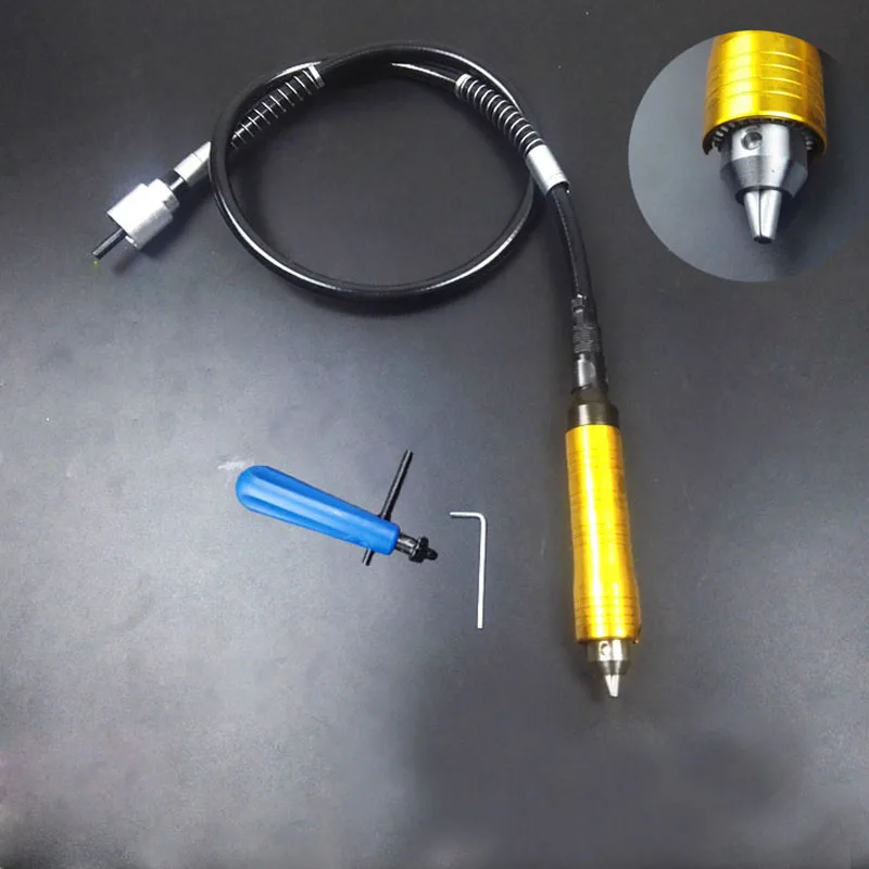 Electric grinding drill special drill chuck hose Flexible soft shaft