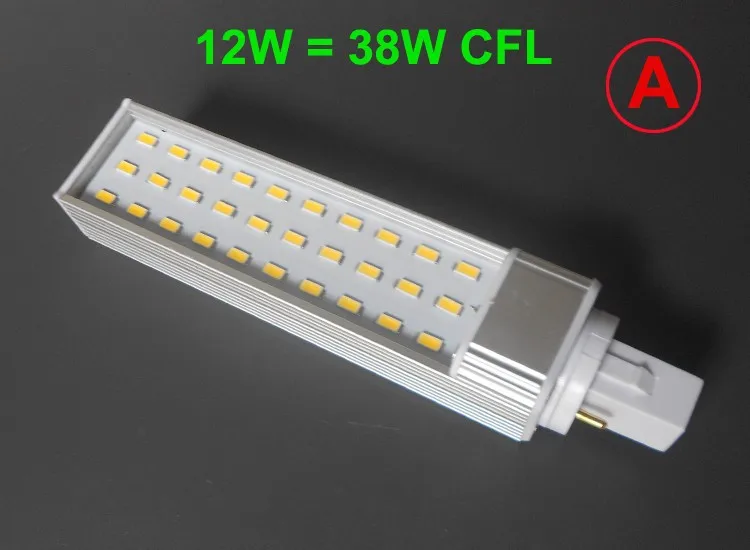 PF0.9 g24 44 белый plc g24 2 pin Светодиодный 2835 5050 5730SMD светодиодный PL в свет вниз лампы освещения ac85 ~ 265 V