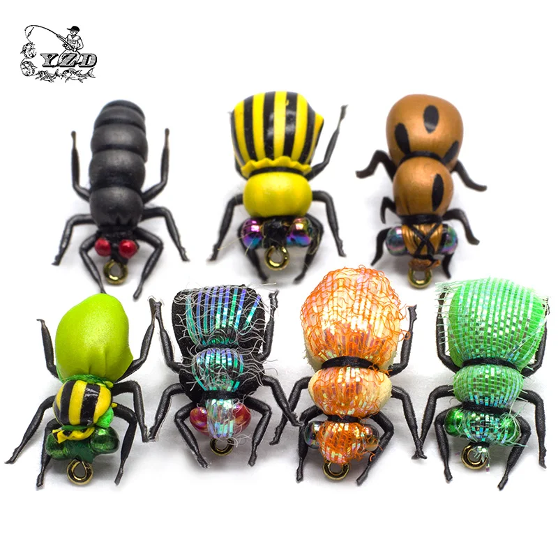 Moscas para Truta Molhado Seco Mosca Pesca Moscas Isca Conjunto Voar Amarrando Material Mão Amarrada Nymph Pike 225 Pçs 4 amarrada nymph moscas para truta pike