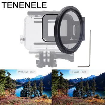 

TENENELE Action Sport Camera Filters Polar CPL Filter For GoPro Hero 6 5 Black Dive Polarizing Filter Accessories For Hero 2018