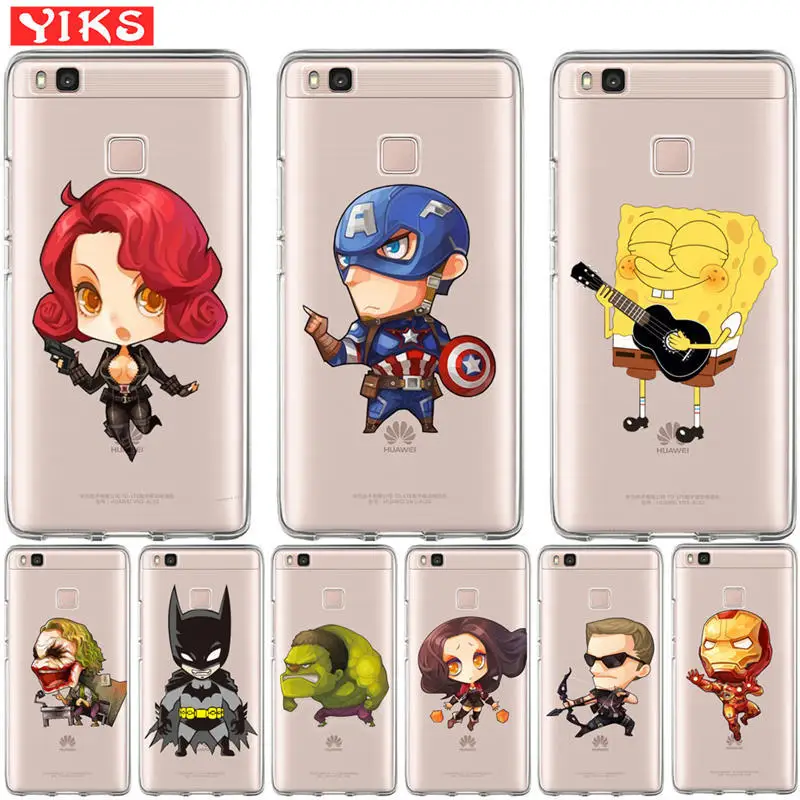 

Cute Batman Joker Case For Huawei Mate 9 10 P8 P9 P10 P20 Lite Plus Pro 2017 Cove Case Silicone Soft TPU Coque Capinha Etui