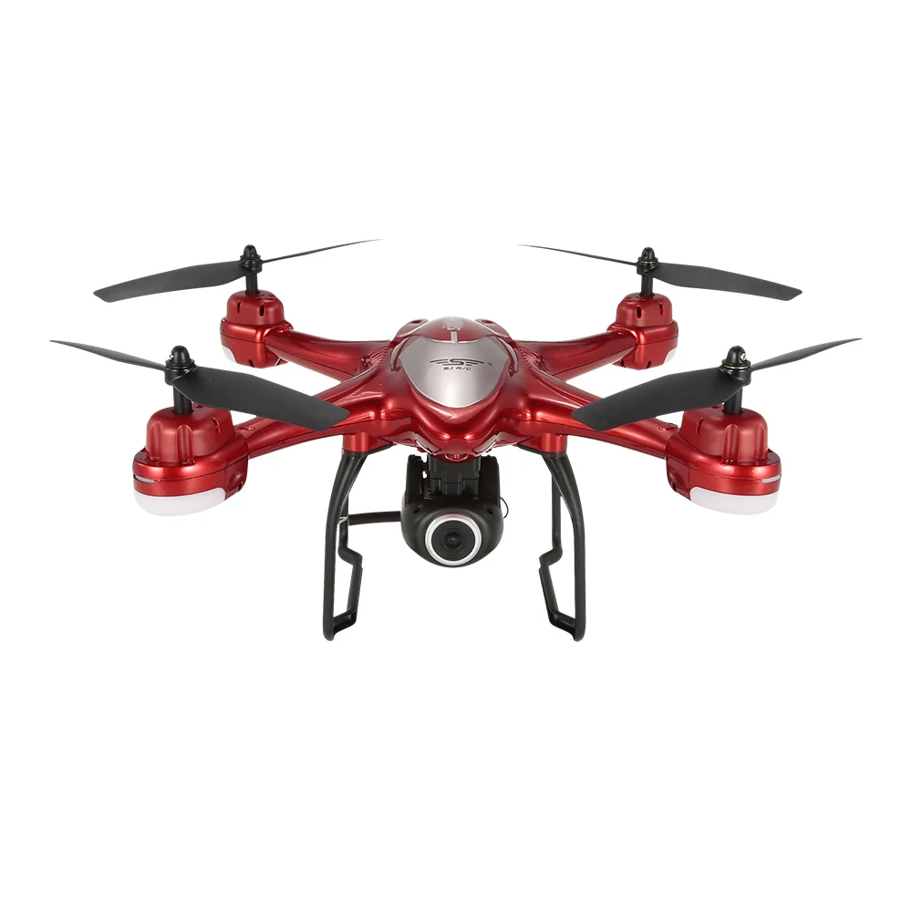 S30W 2.4G 720P HD Camera Drone Wifi FPV RC Quadcopter Selfie Drone GPS Positioning One-Key Return RC Dron Helicopter (23)