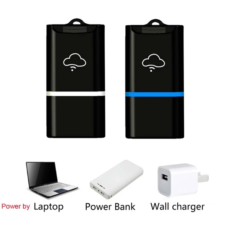 USB Wireless WiFi Storage Flash Driver TF/SD Card Reader