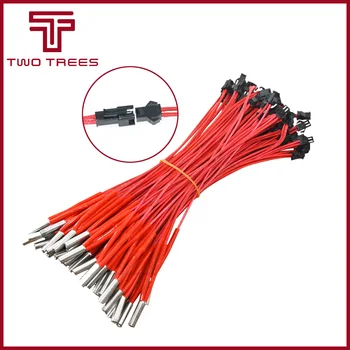 

3D Printer Makerb/Reprap/Mendel Heating Tube Reprap 12V/24V 40W Simple replace Ceramic Cartridge Heater HotEnd J-Head 6*20mm