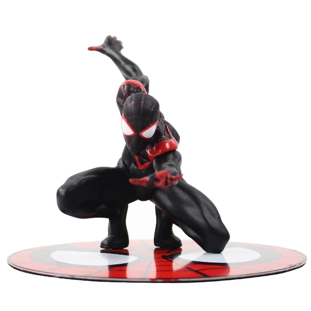 Original Mafex 107 Spider Man Action Figure Toys 1/12 Spiderman Into The  Spider-verse Miles Morales Movable Model Statue Dolls - AliExpress