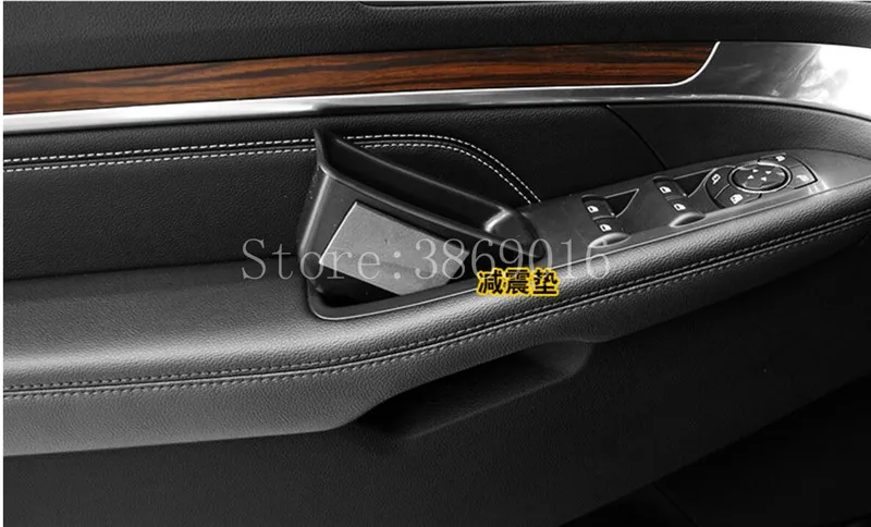 

4Pcs Armrest Container Door Storage Box Handle Fit For Ford Explorer 2013 2014 2015 2016 2017