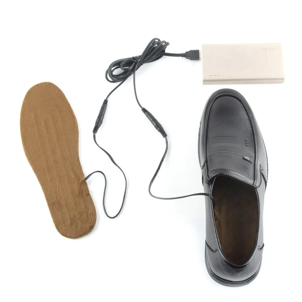 1 пара; зимние стельки для обуви; USB; с подогревом; для ног; мягкая обувь; подушки; удобная обувь; аксессуары для любой резки