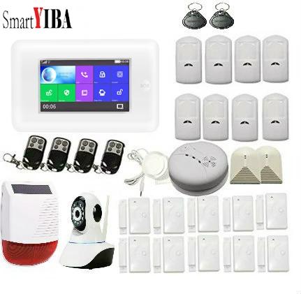 SmartYIBA 3G Security Alarm System Wireless Control Message/Telephone Call GPRS Work with Amazon Alexa for Smart Home Security SmartYIBA 3G Security Alarm System Wireless Control Message/Telephone Call GPRS Work with Amazon Alexa for Smart Home Security