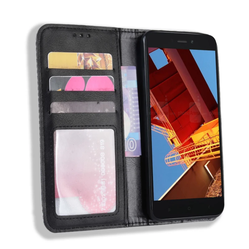 Xiaomi Redmi GO Retro leather flip case_6
