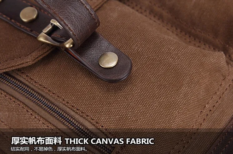 men canvas backpack12