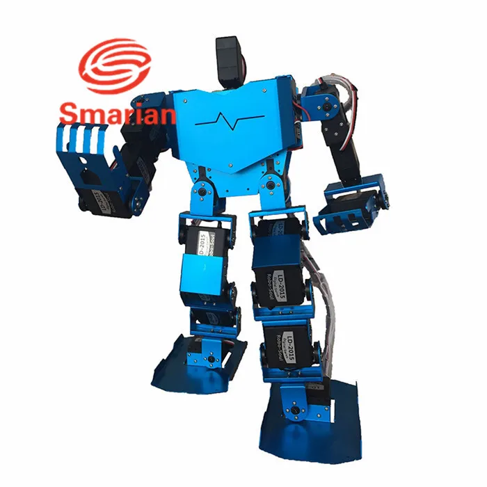 

19 DOF Metal Humanoid Robot Chassis All In One Robot-Soul H3.0-19S Contest Dance Robot Bipedal Robot Platform DIY Remote Toy