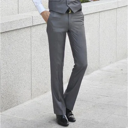 Бренды bonspol новые мужские брюки деловые повседневные брюки Slim корейской прямые брюки формальные мужские брюки