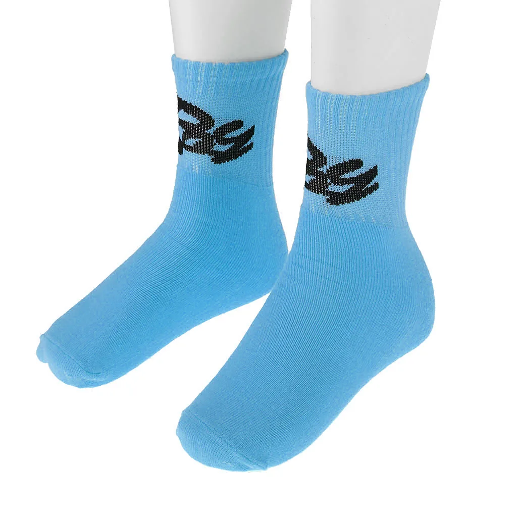 Child Compression Sports Socks Stockings for Boys Girls Roller Inline Skating Ice Skate Camping Hiking Travel Outdoors