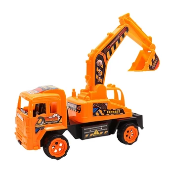 

Kids Baby Toys Children's Engineering Vehicle Model Toy Mixer Truck Excavator Imitation Inertia Children's Alloy Gift Toy