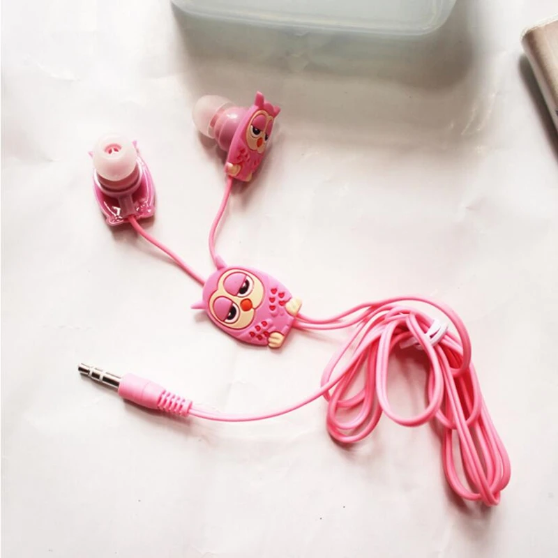 2017-Cute-Owl-Earphone-in-ear-3D-Cartoon-Girl-Earphone-Headphone-for-iPhone-Xiaomi-Samsung-Lenovo (4)